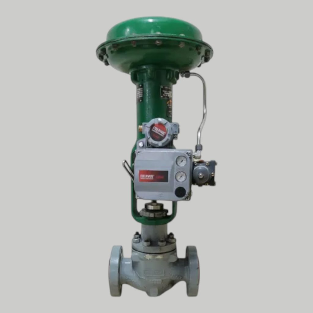 VALVULA DE GLOBO CON ACTUADOR Marca Azbil Yamatake