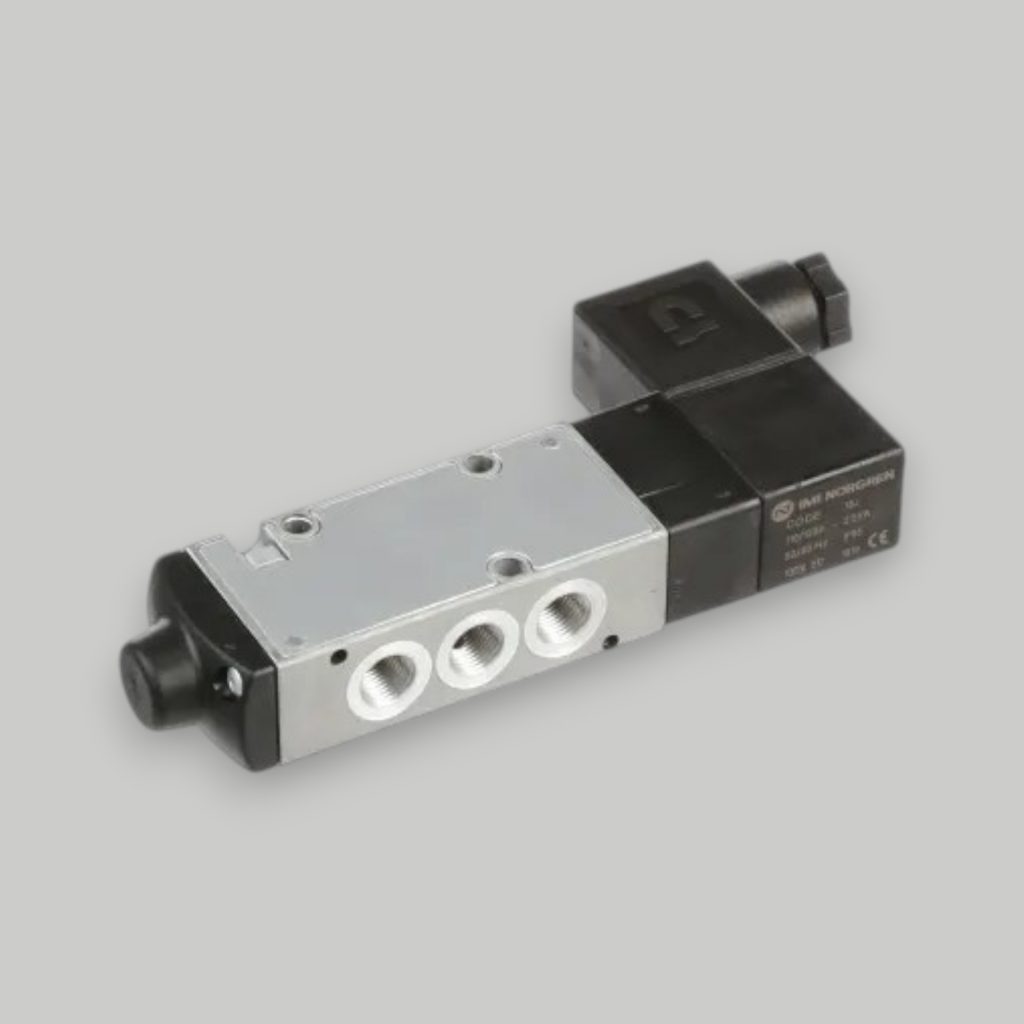 9710547 NORGEN 5/2 VIAS CONEX 1/4 VALVULA  SOLENOIDE