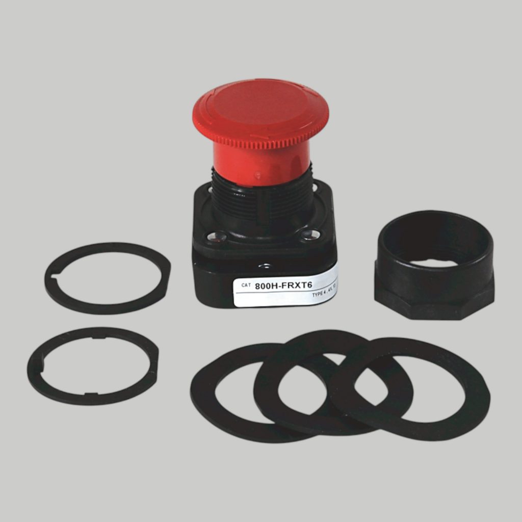 800H-FRXT6D2. PULSADOR MANT. HONGO NO ILUM. 2 POS