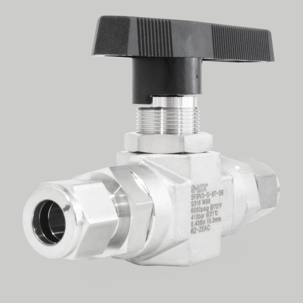VALVULA DE BOLA 1/2 OD 316SS 6000PSI