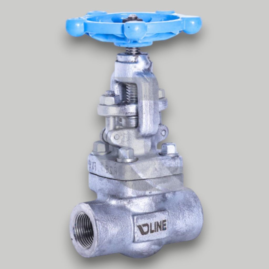VALVULA DE GLOBO 2 PLG 800 LBS  D-LINE  SOLDABLE ACERO AL CARBON A105N