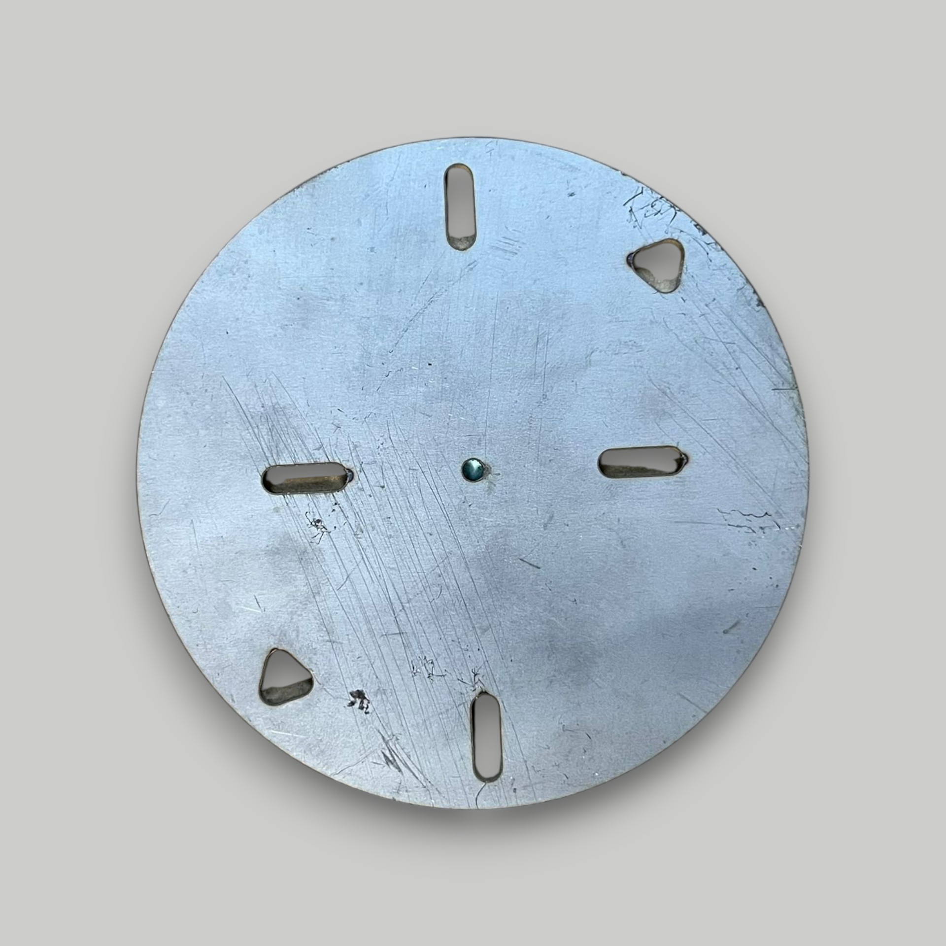 1061/100-B BASE-PIN PIEZA DE ACERO INOXIDABLE T304 CORTADA POR LASER