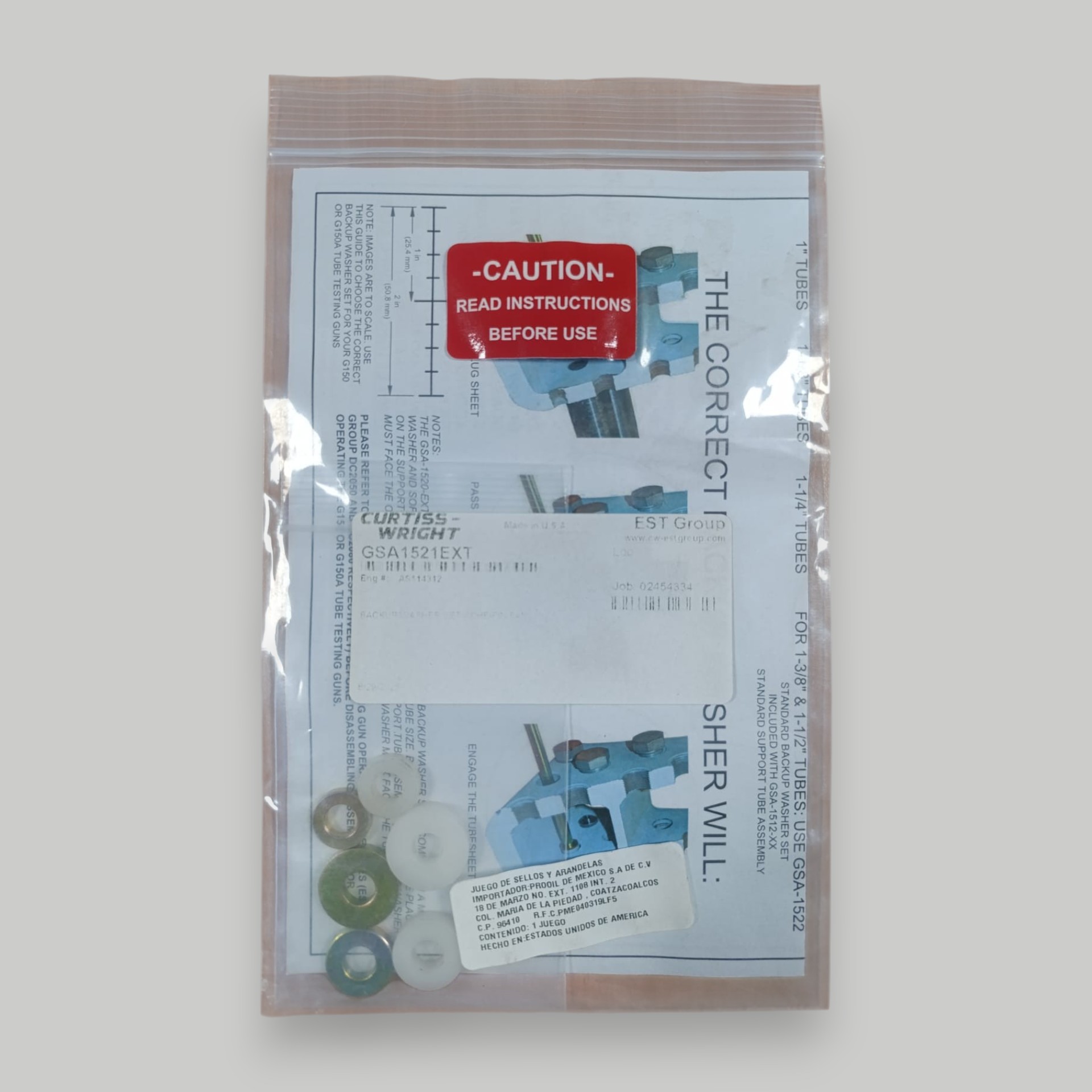 GSA1521EXT  BACKUP WASHER SET ACHE/FIN-FAN